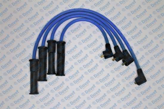 WORG R-3961 Buji Kablosu Takim Mavi Silikon 7mm Clio Symbol 1.4ie - Kangoo 1.4ie 99-> Lpg`Li Araclara Ozel  ####